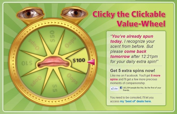 Groupon gamification clicky1