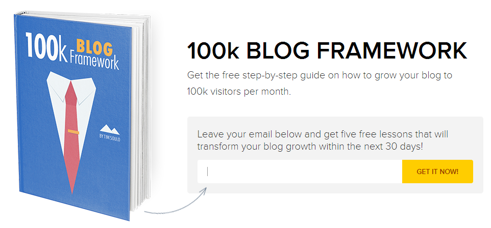 100k Blog Framework A Free Guide To Growing Your BlogBloggerJet