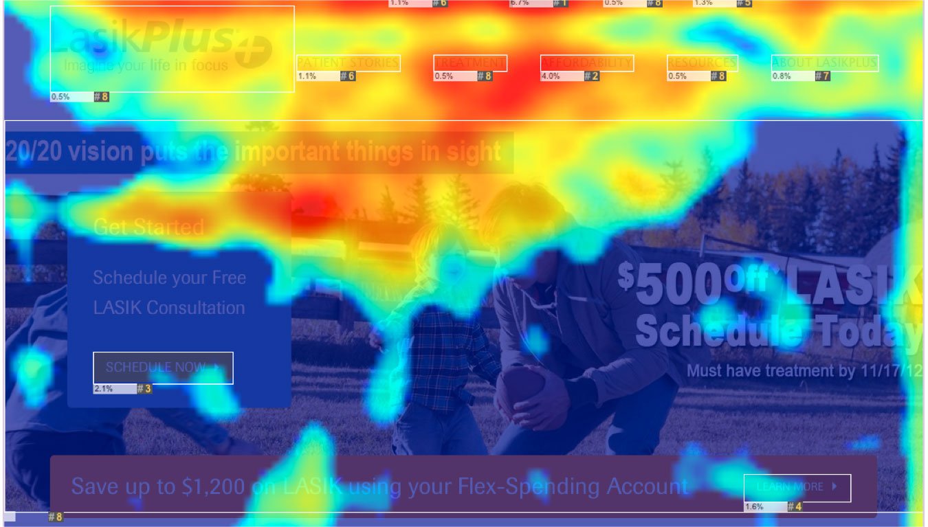 heatmap landing page