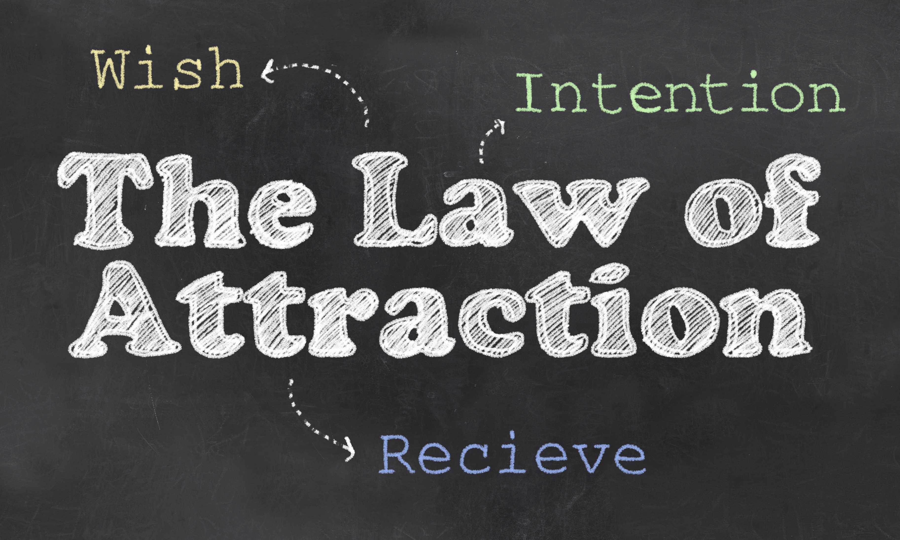 law of attraction graphic