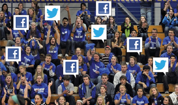 social media in sports
