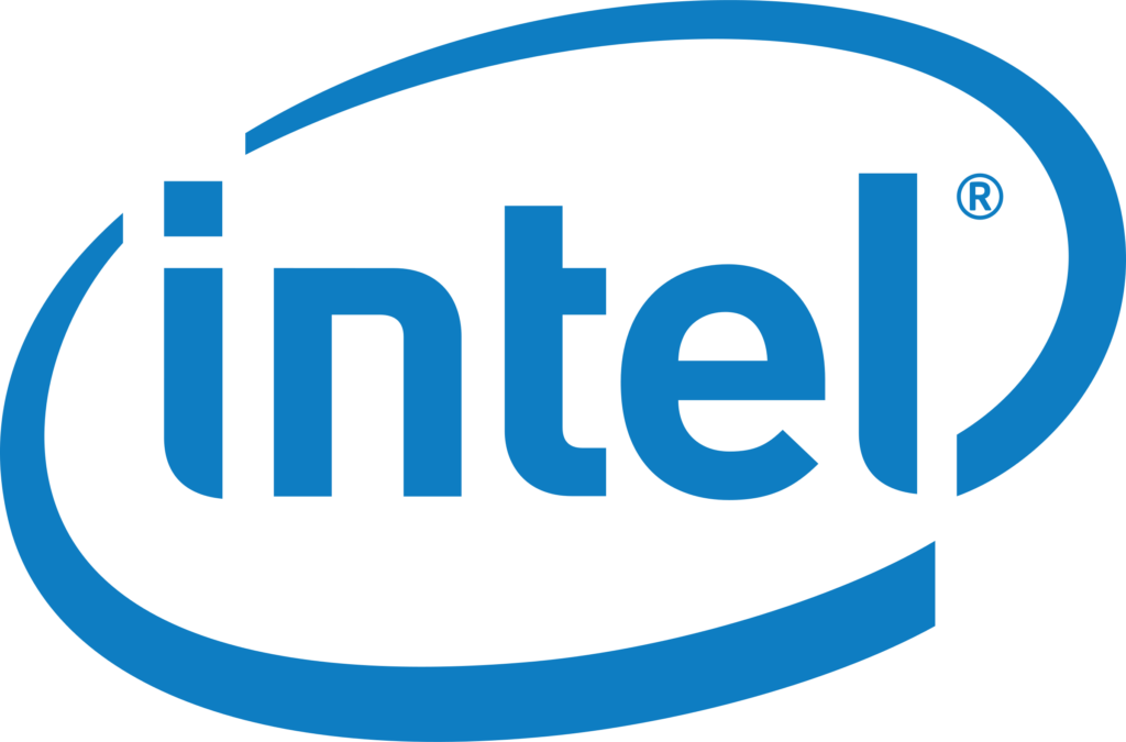 intel logo png transparent 543790350